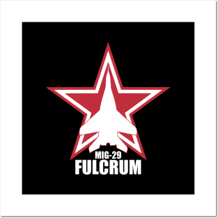 Mig-29 Fulcrum Posters and Art